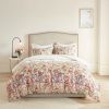 3 Piece Cotton Printed Duvet Cover Set