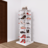 Storage Rotating Shoe Rack 360 Original Rotating Shoe Rack Tower Original 7-Tier Hold Over 35 Pairs Of Shoes