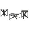 Modern simple glass coffee table