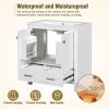 30" White Bathroom Vanity with Single Sink, Combo Cabinet Undermount Sink, Bathroom Storage Cabinet with 2 Doors and a Drawer, Soft Closing