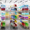 6 Tier Wire Shelving Unit, 6000 LBS NSF Height Adjustable Metal Garage Storage Shelves with Wheels